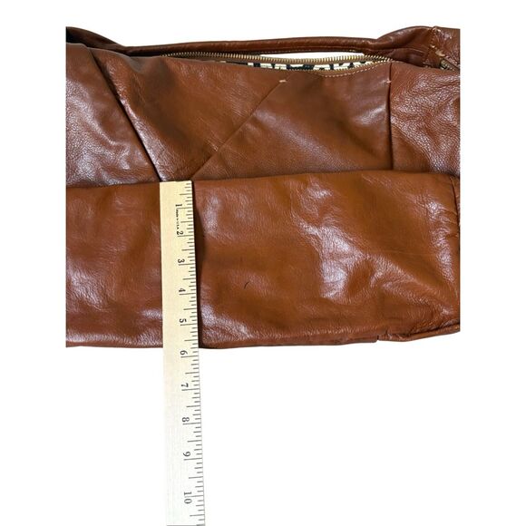 Mark by Marc Jacobs Patchwork Leather Hobo Tote Shoulder Bag Brown - Picture 7 of 16